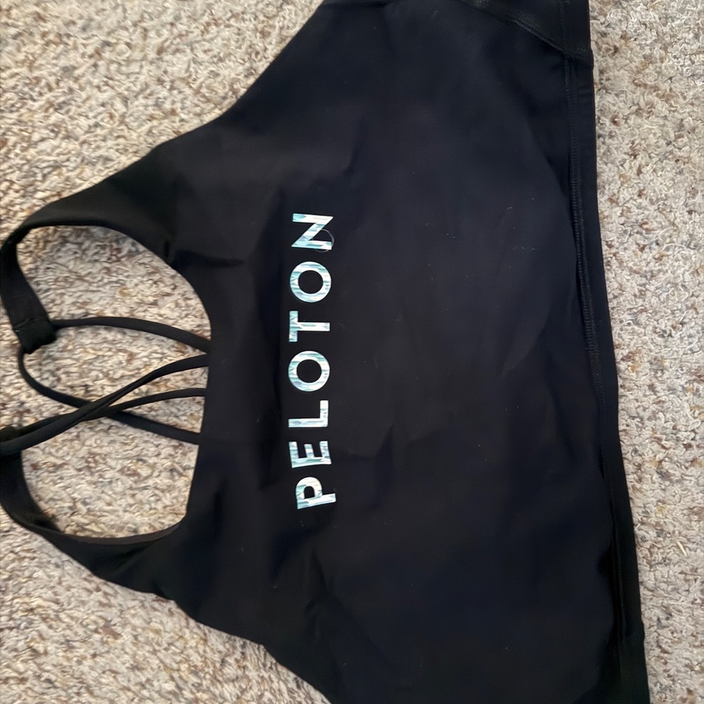 Peloton Black Sports Bra
